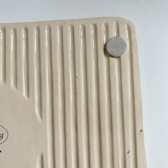 2006 Blue Sky Clayworks Ceramic Trivet Coaster Plate Pebble Path Grass Art Decor - Picture 8 of 10